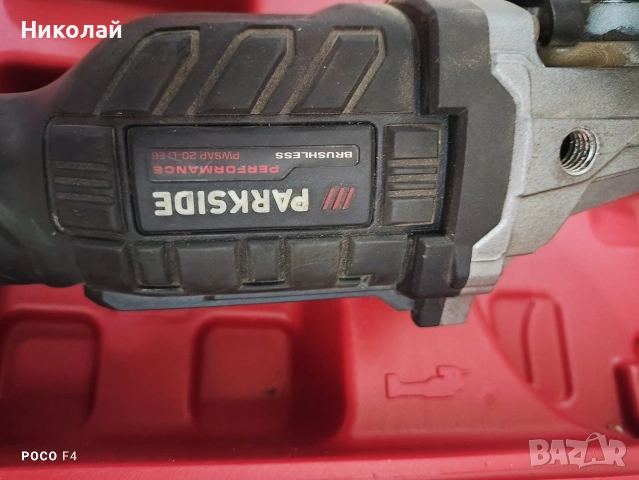 За части/ремонт!3 бр. Акумулаторен ъглошлайф Parkside , снимка 10 - Други инструменти - 54142371