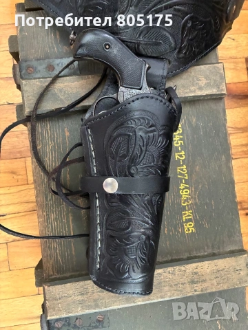 Western колан с десен кобур. Мексико, снимка 8 - Антикварни и старинни предмети - 53613712