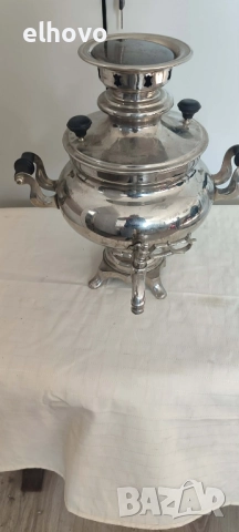 Стар немски самовар, снимка 2 - Антикварни и старинни предмети - 52800951