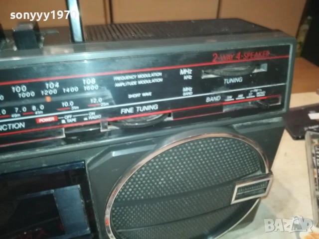SHARP GF-3939 1708250832, снимка 11 - Радиокасетофони, транзистори - 51389449
