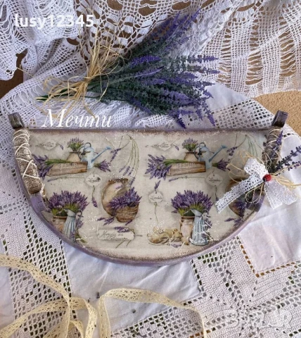 Поднос-Лавандула!, снимка 2 - Декорация за дома - 51044399