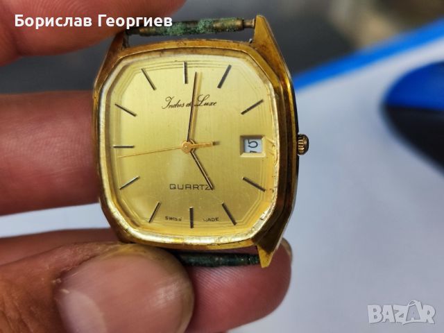 Кварцов часовник Indus De luxe 1080, снимка 3 - Мъжки - 46520299