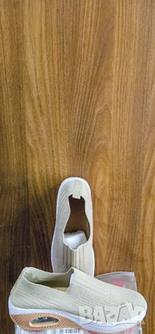 Дамски обувки от плат с камера, снимка 5 - Маратонки - 49830445