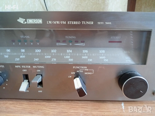 emerson tuner, снимка 3 - Ресийвъри, усилватели, смесителни пултове - 54030163