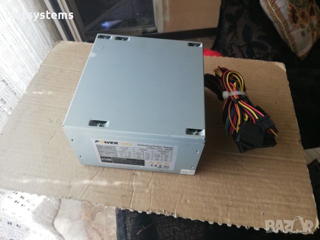 Компютърно захранване 450W PowerBox ATX-450W 120mm FAN, снимка 6 - Захранвания и кутии - 45616352