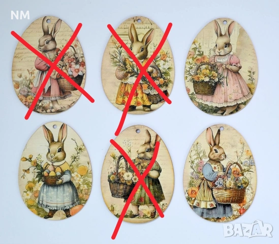 Украса за Великден, снимка 3 - Други стоки за дома - 49645176