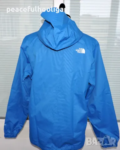 The North Face Dryvent Mens Light Blue Hooded Waterproof Jacket  - мъжко яке размер L  , снимка 10 - Якета - 48643281