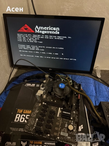 Дънна платка Biostar TB360-BTC PRO И процесор Intel Core i3-8100 4-ядрен, снимка 4 - Видеокарти - 46719211