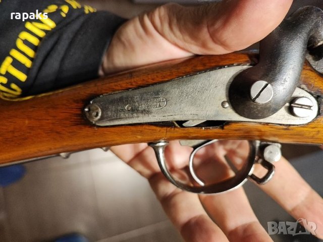 Кадетска капсолна пушка, пушкало, преднопълнеща карабина

, снимка 3 - Антикварни и старинни предмети - 45673490