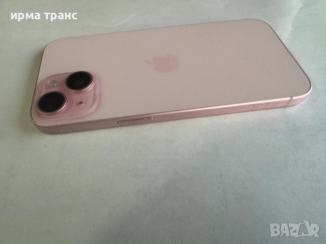 iPhone 15 Barbie 256gb 97% батерия.Гаранция, снимка 9 - Apple iPhone - 53736438