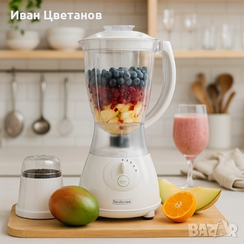 Блендер с приставка за мелница Royalty Line SM-400P.2