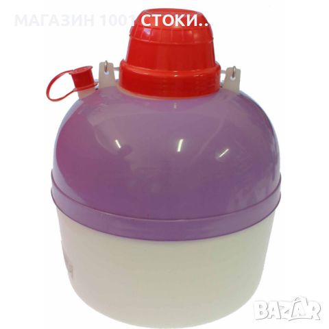 Термос за вода от стиропор 5 литра със защитен кортус от пластмаса , снимка 1 - Аксесоари за кухня - 46414292