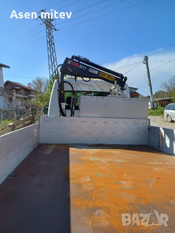 самосвал с Кран рено мастер , снимка 4 - Индустриална техника - 50688455