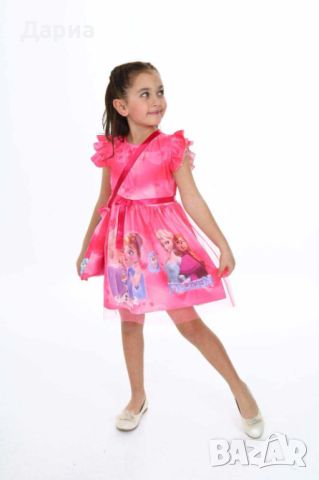 Детска рокля  Frozen+ чанта, снимка 1 - Рокли - 45733994