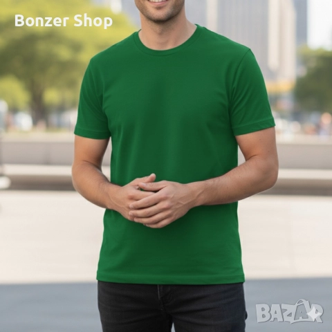 Мъжки тениски от 100% памук – 8 различни цвята, снимка 7 - Тениски - 51850112