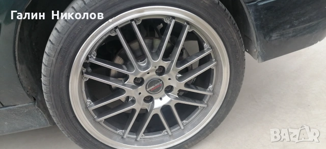 Джанти 4X100-BORBET 17``, снимка 3 - Гуми и джанти - 53882146