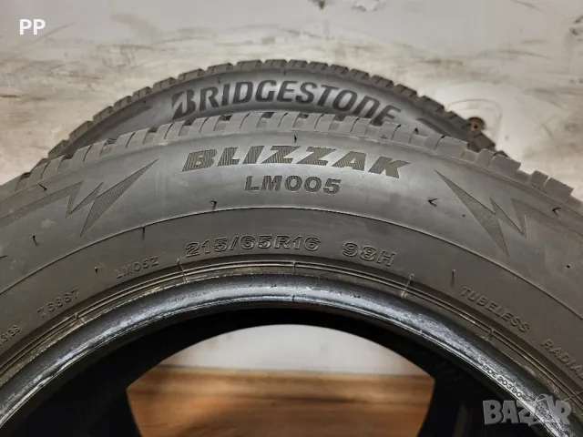 2 бр. 215/65/16 Bridgestone / джип зимни гуми, снимка 6 - Гуми и джанти - 48089971