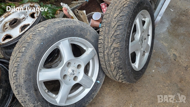 джанти с гуми 4х100, снимка 3 - Гуми и джанти - 53286967