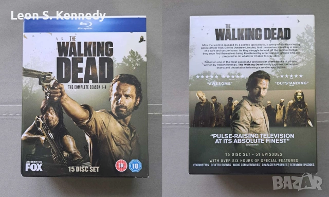 The Walking Dead - Season 1-4 (Blu-ray)