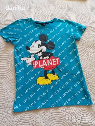Тениска и панталон Лот Disney,  H&M 146 / 152, снимка 3 - Детски тениски и потници - 45200748