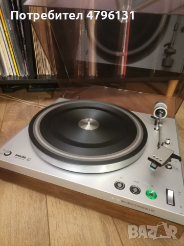 Продавам грамофон PHILIPS 22GA212 Electronic, снимка 4 - Грамофони - 54184075