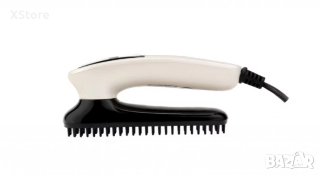 Гребен, преса за коса и брада електрически, 13W, 160 °C, сгъваем, Бял, снимка 4 - Преси за коса - 52593740
