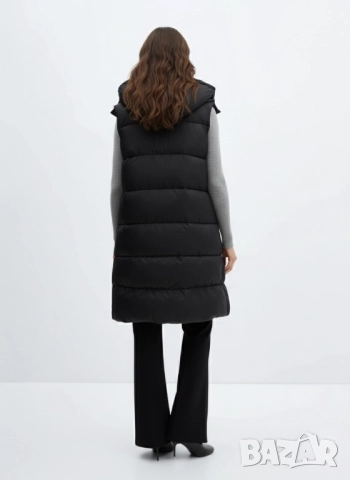 MANGO Дамска дълга грейка / дълъг елек, снимка 4 - Елеци - 51904198