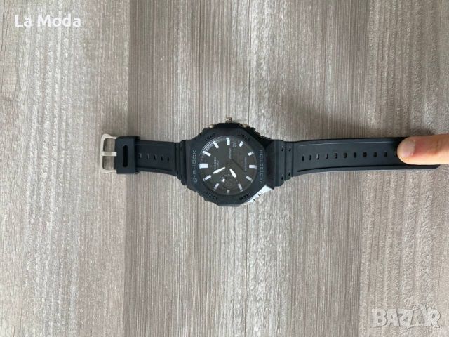 Часовник Casio G-Shock черен с бели стрелки реплика, снимка 2 - Мъжки - 45996616