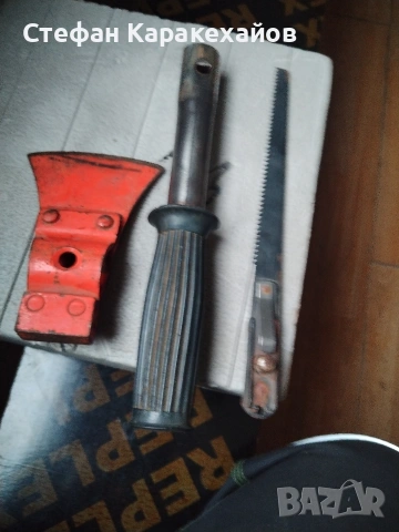 Стар тактически топор , снимка 2 - Антикварни и старинни предмети - 53415125