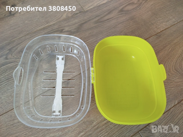 Транспортна клетка за хамстери, снимка 2 - За гризачи - 53653991