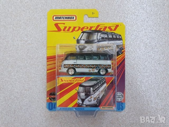Matchbox Superfast количка '59 Volkswagen Microbus T1, снимка 1 - Колекции - 46409937