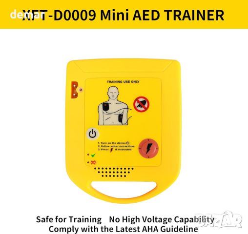 Mini AED Trainer, дефибрилатор за обучение (XFT-D0009), снимка 2 - Друга електроника - 46174264