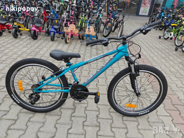 PASSATI Велосипед 24" CYBERTRECK нов син, снимка 2 - Велосипеди - 53918281
