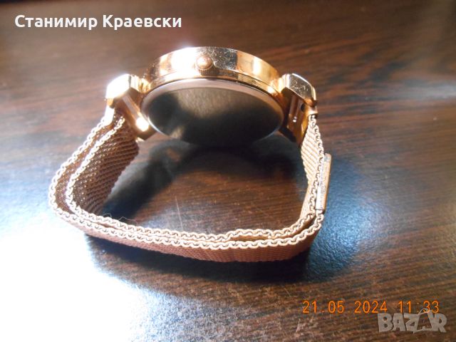 Watch for woman - rose gold plated color, снимка 7 - Дамски - 45893703