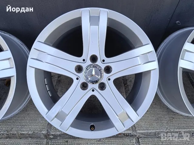 Оригинални алуминиеви джанти 17 '' МЕРЦЕДЕС 5х112 / MERCEDES 5x112, снимка 8 - Гуми и джанти - 49255407