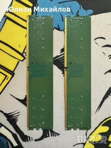 RAM Crucial DDR4 16GB (2x8) 3200MHz CL22, снимка 2 - RAM памет - 52874808