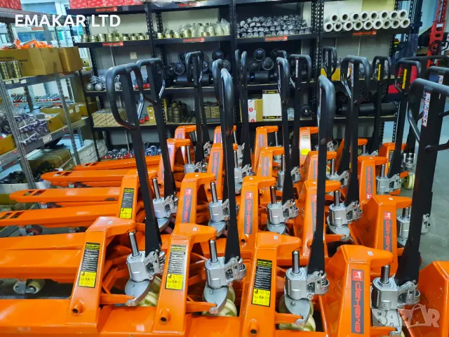 ЧИСТО НОВИ палетни колички 3000kg, снимка 2 - Други машини и части - 49822161