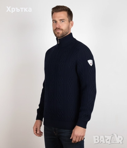 Dale of Norway Hoven - Оригинален мъжки пуловер с цип размер L