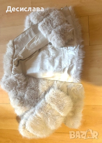 Пухено яке, снимка 2 - Якета - 53875391