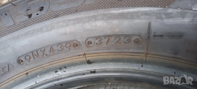 1бр. зимна гума 195/65/15 DOT 3723, снимка 3 - Гуми и джанти - 51949900