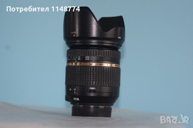 Обектив Tamron SP 17-50mm F2.8 LD Di-II AF, снимка 2 - Обективи и филтри - 45614568