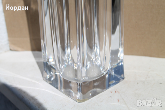 Френска кристална ваза ''ART Vannes", снимка 12 - Антикварни и старинни предмети - 44976513