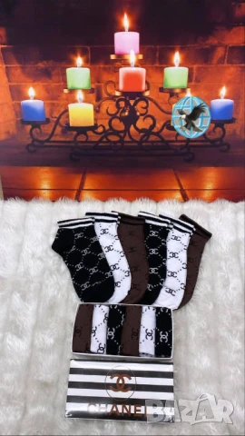 чорапи в кутия louis vuitton versace karl legenfeld guess gucci