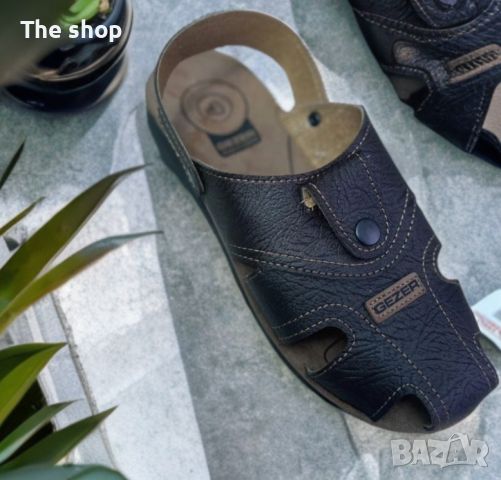 Универсални кожени сандали (001), снимка 3 - Мъжки сандали - 45872649