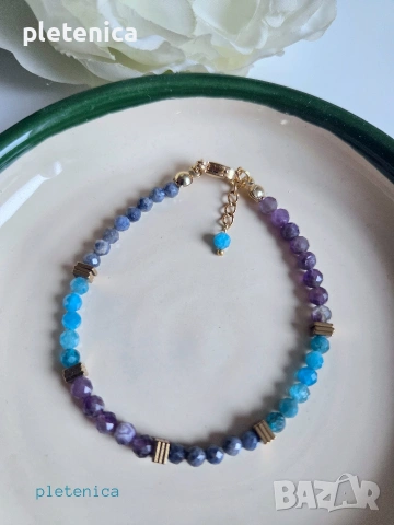 Красиви ръчно изработени гривни , снимка 8 - Гривни - 53730294