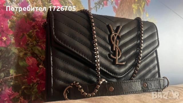 Черна дамска чанта 