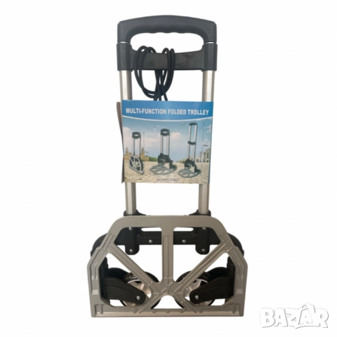 Многофункционална сгъваема количка – Вашият верен помощник при пазаруване и пренасяне, снимка 5 - Други стоки за дома - 52062526