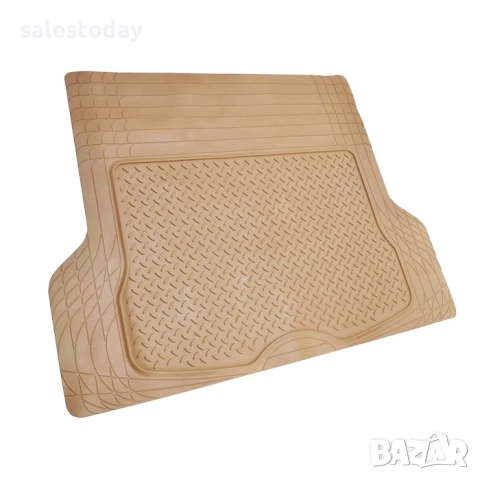 Гумена стелка за багажник, 109.5 cm x 144 cm, Бежава