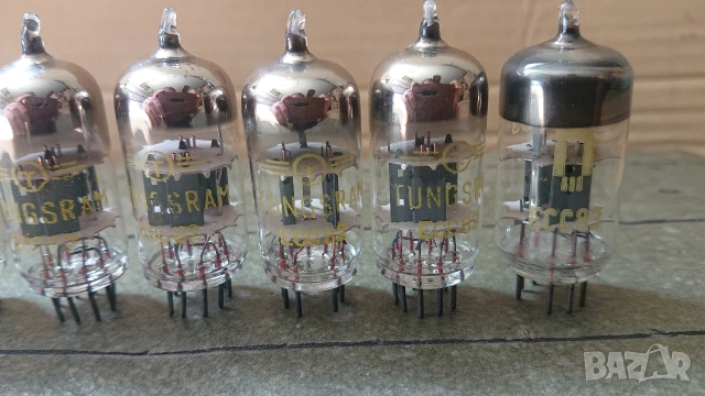 Радиолампи RFT ECC81,TESLA ECC82,TUNGSRAM ECC82, RFT ECC83. , снимка 3 - Ресийвъри, усилватели, смесителни пултове - 51583318