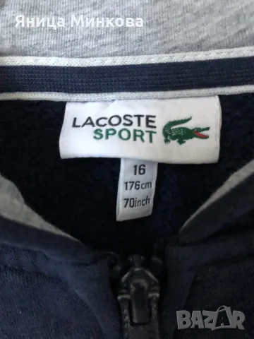 Lacoste- суичър 176 см/ 16, снимка 4 - Детски анцузи и суичери - 47323137